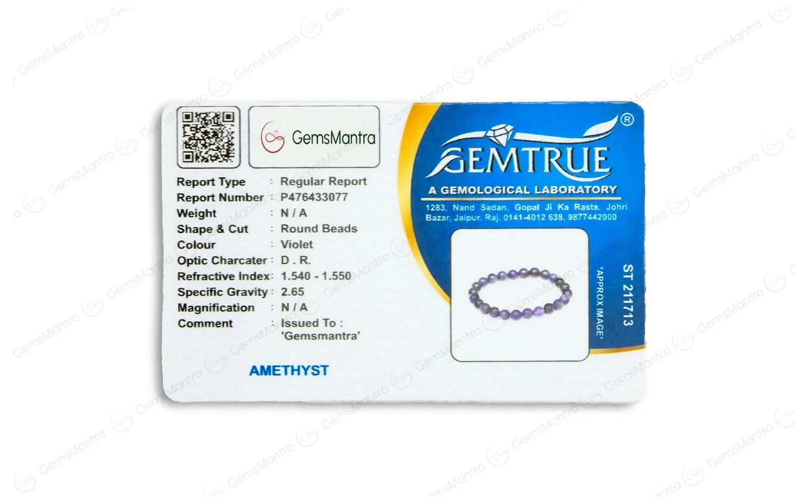 Amethyst Bracelet - Image 4