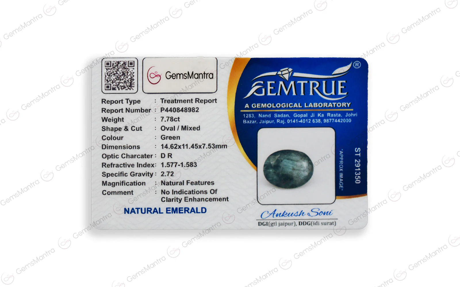 Emerald - 7.78 Carats - Image 4