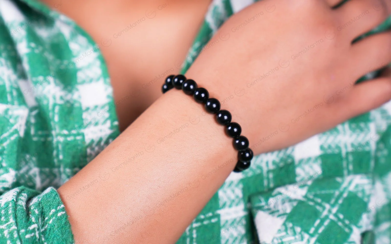 Agate (Black) Bracelet - Image 3